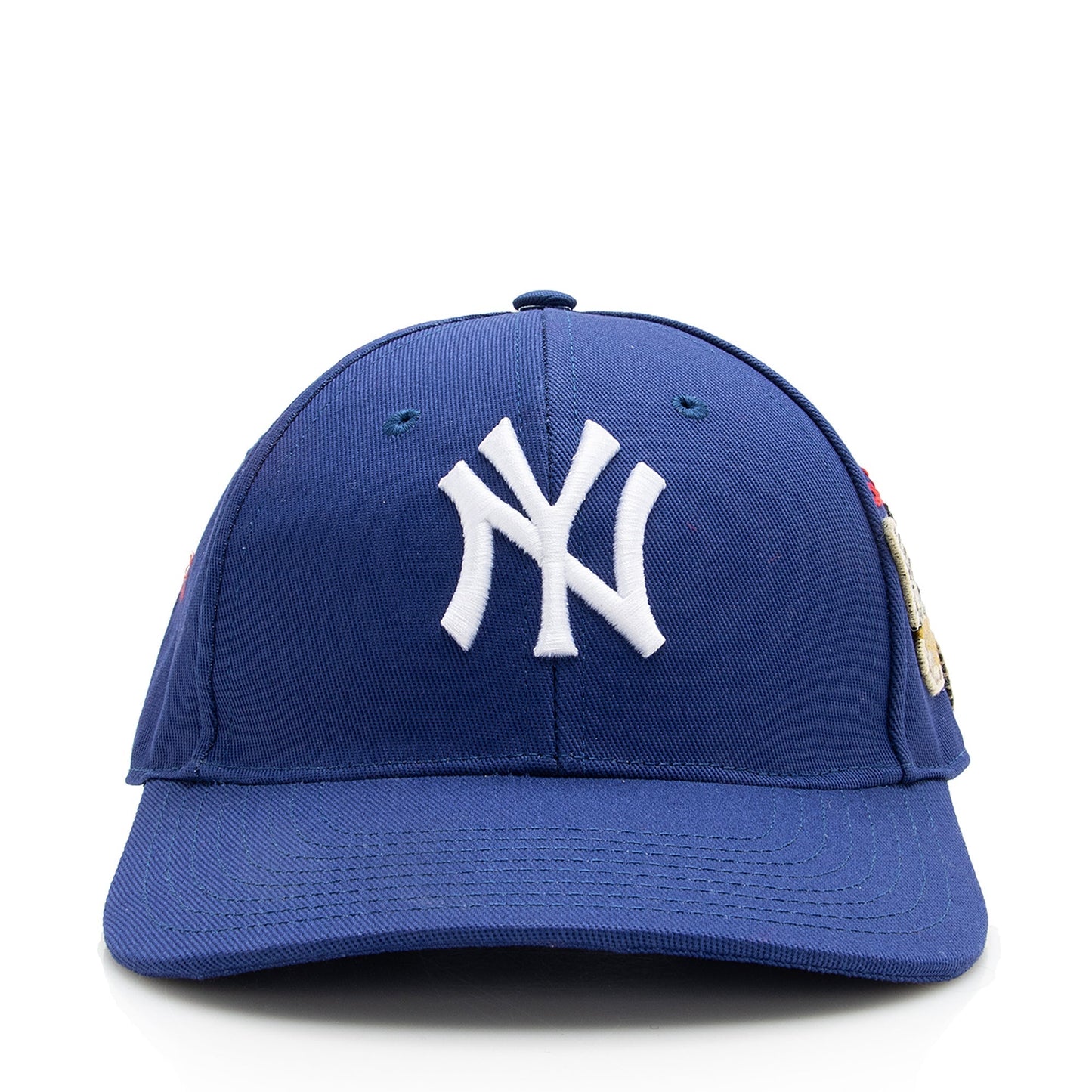 Gucci X MLB NY Yankees Cotton Blue Handbag
