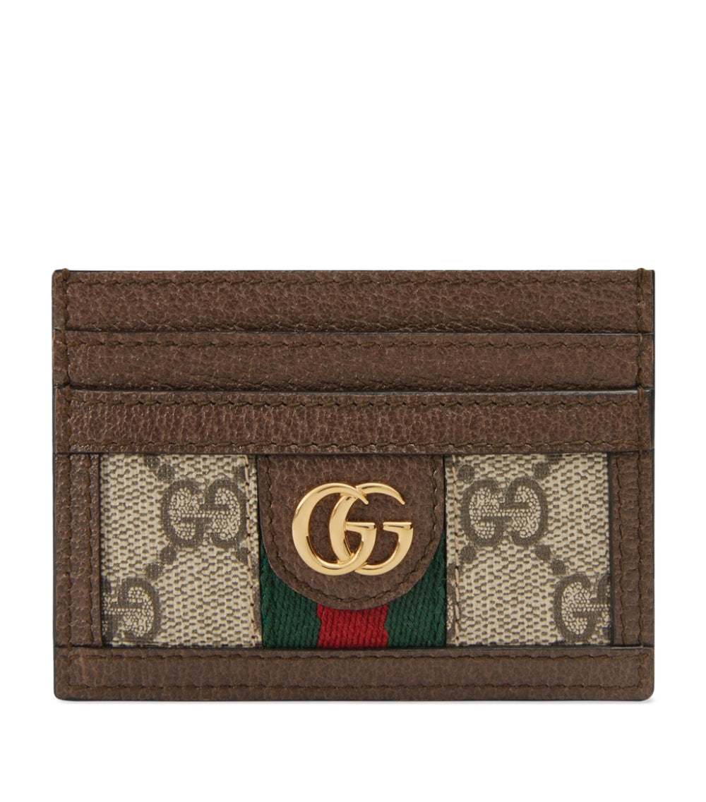 Gucci GG OPHIDIA HOLDER Monogram Wallet Case