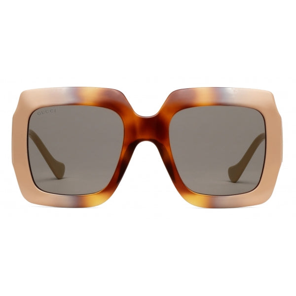 Gucci TRIMMED SQUARE Chain Sunglasses