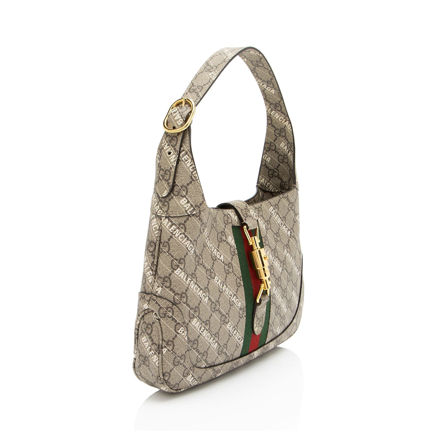 Gucci x Balenciaga GG Supreme Hacker Small Shoulder Bag