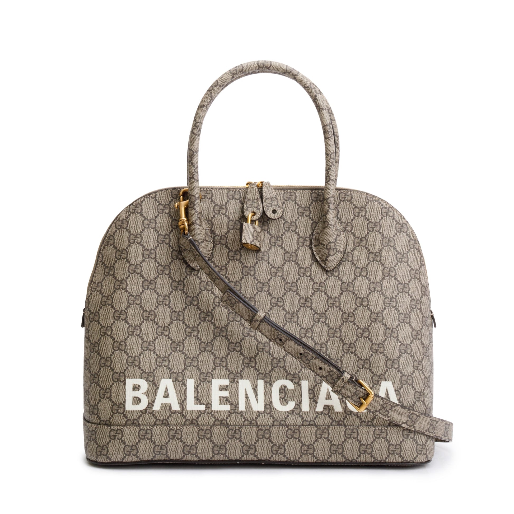Gucci Balenciaga The Hacker Project Supreme Ville Handle Medium Travel Bag