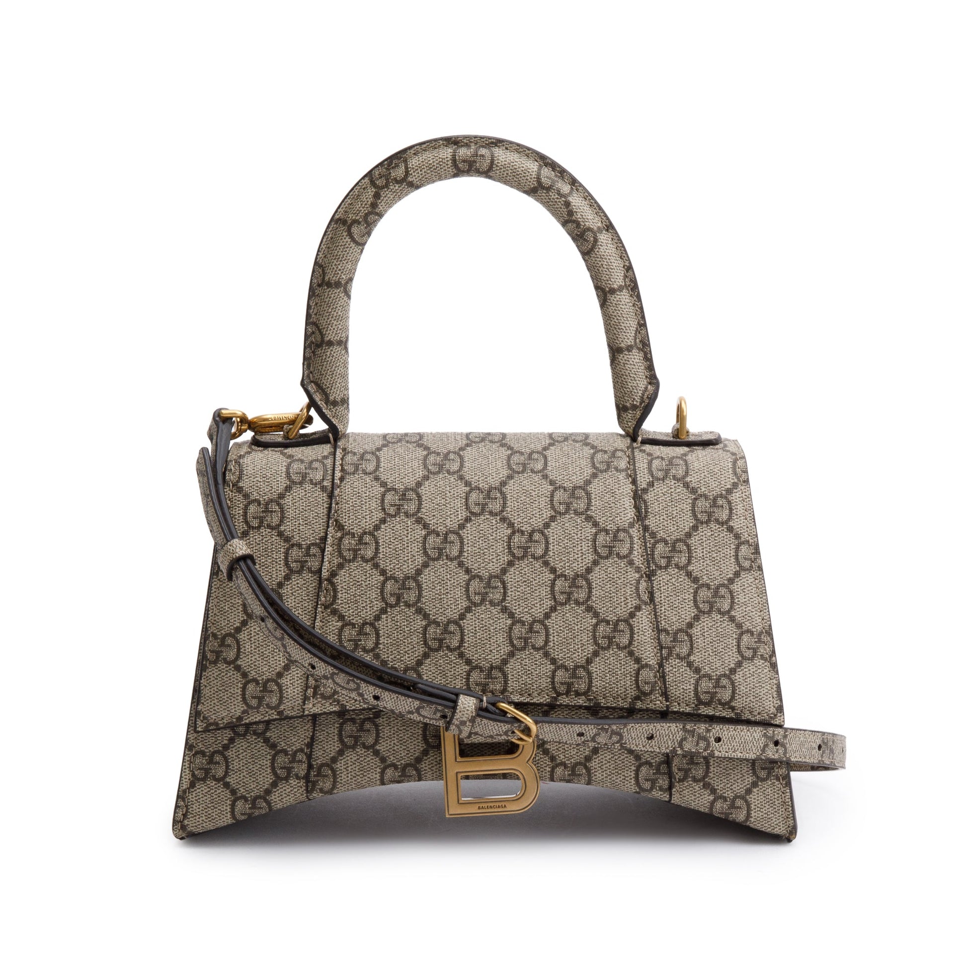 Gucci Balenciaga The Hacker Project Supreme Hourglass Top Small Travel Bag