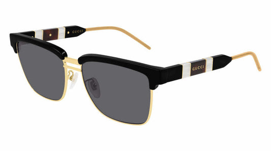 Gucci HALF RIM SQUARE Sunglasses