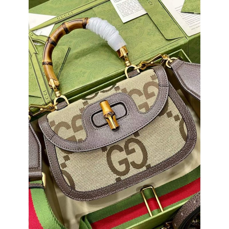 Gucci Bamboo Handle Bag Travel Bag Bag Bg02211