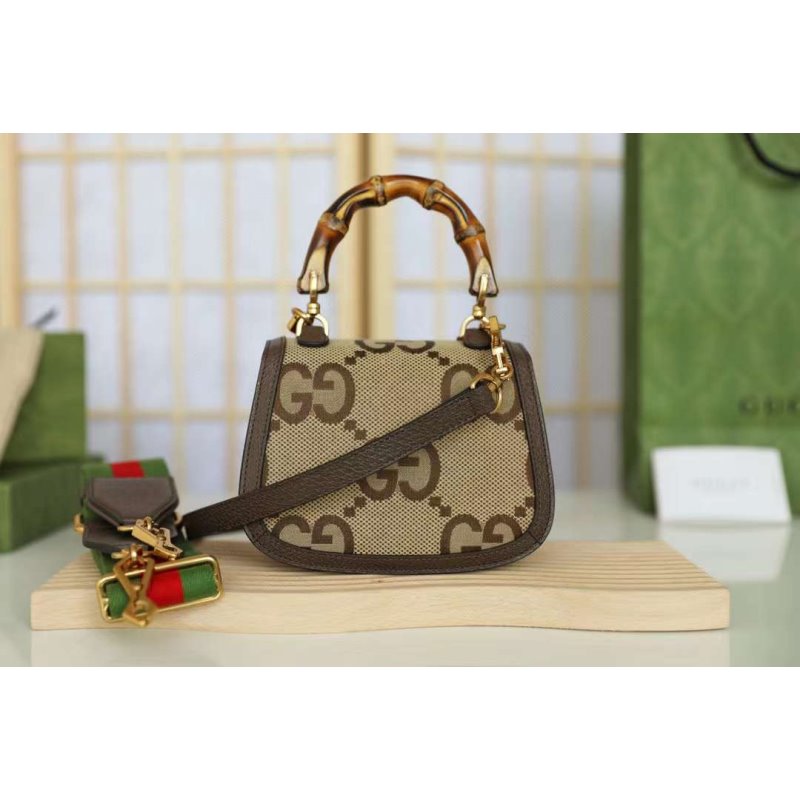 Gucci Bamboo Handle Bag Travel Bag Bag Bg02267