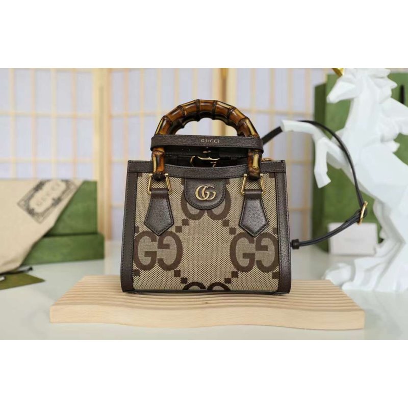 Gucci Bamboo Handle Bag Travel Bag