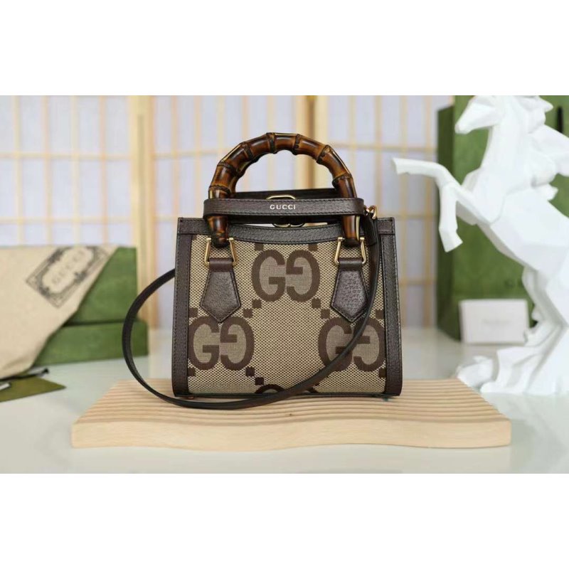 Gucci Bamboo Handle Bag Travel Bag