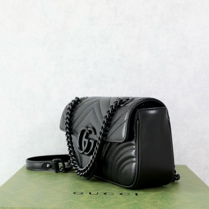 Gucci Marmont All Bag Black Travel Bag Bag Bg0525233