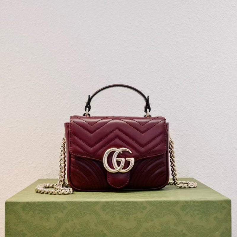 Gucci Marmont Fang Hand Bag Travel Bag