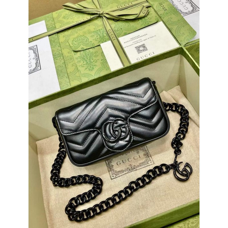 Gucci Marmont Bag Mini Chain Travel Bag Bag Bg02220