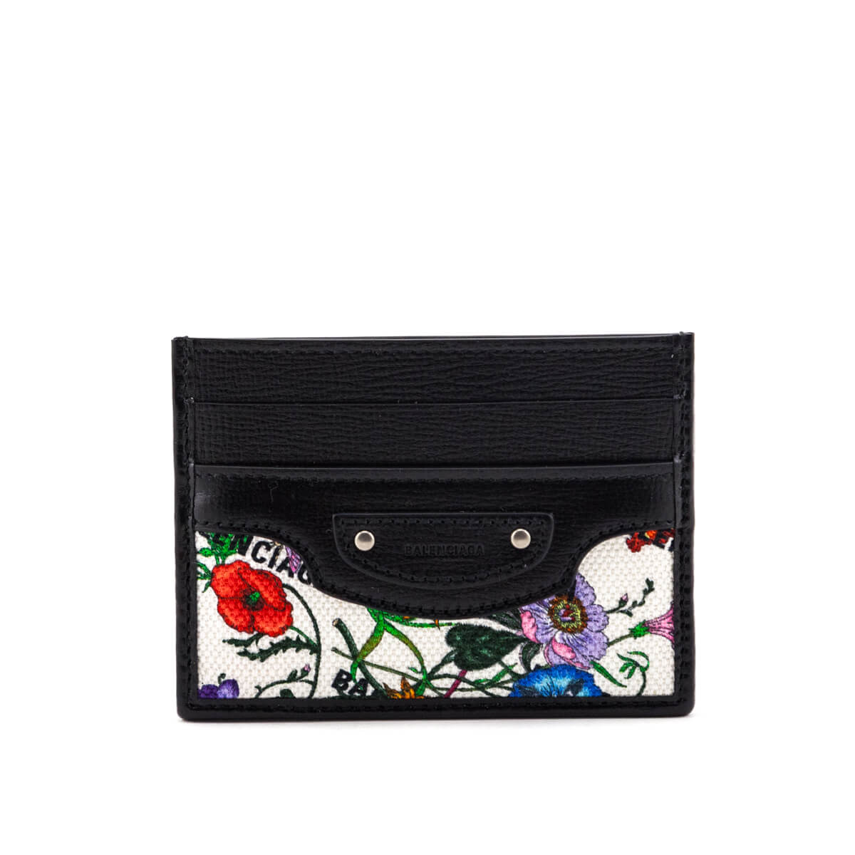 Gucci x Luxury Balenciaga Trending Azalea Canvas Calfskin Logo Wallet Case