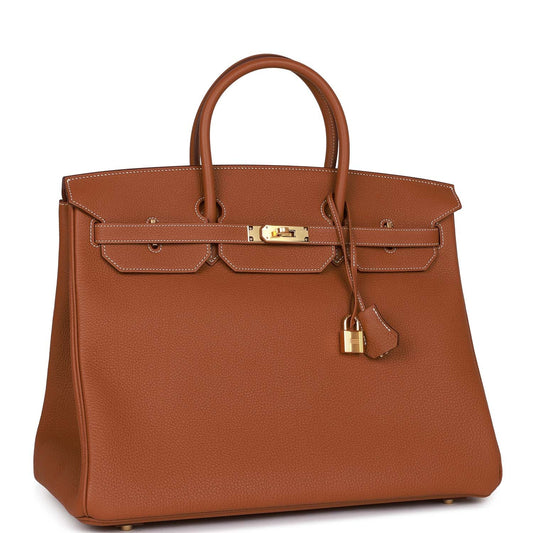 Hermes Birkin Togo Hardware Handbag Gold Travel Bag Gold Hardware 1