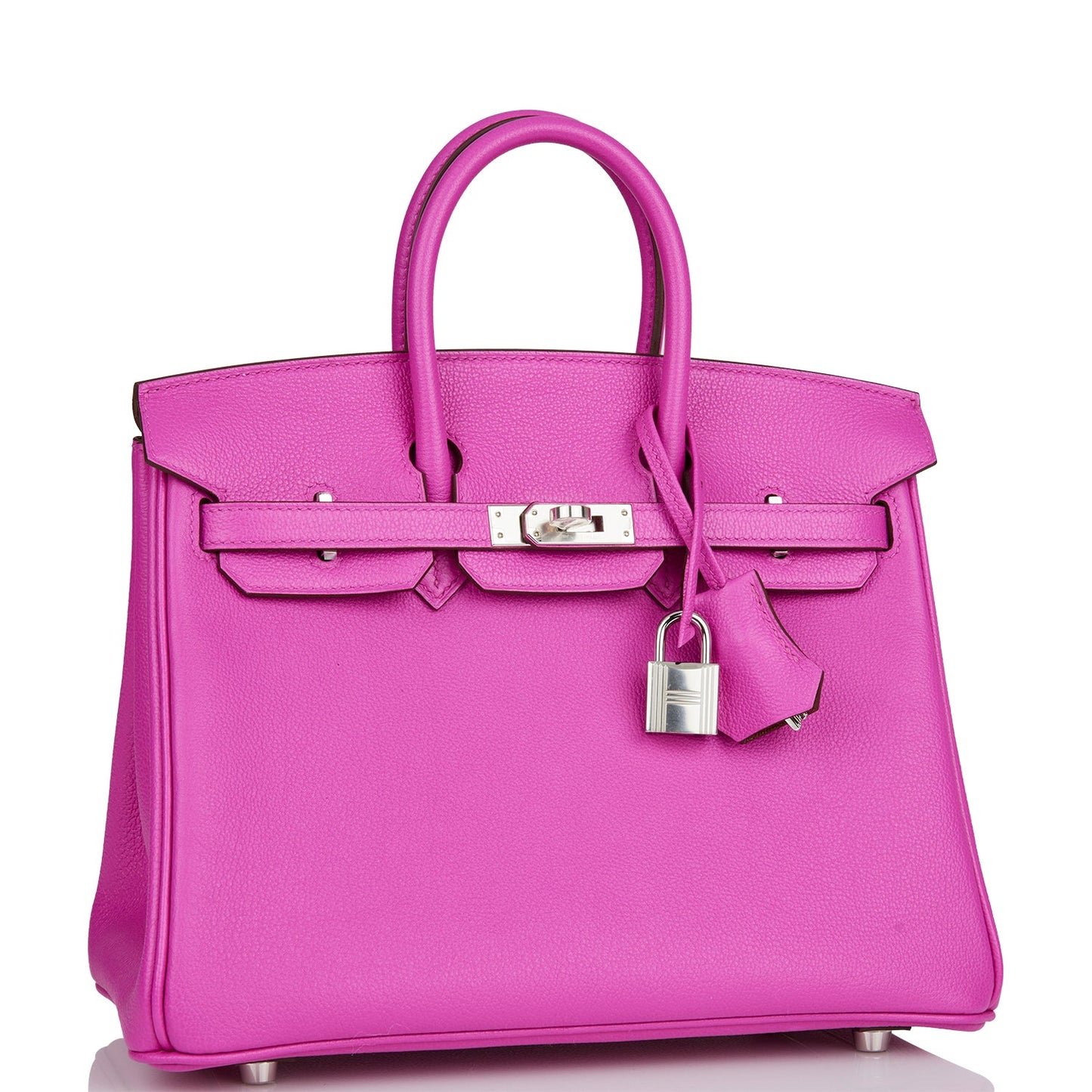 Hermes Birkin Magnolia Verso Novillo Palladium Hardware Handbag Travel Bag