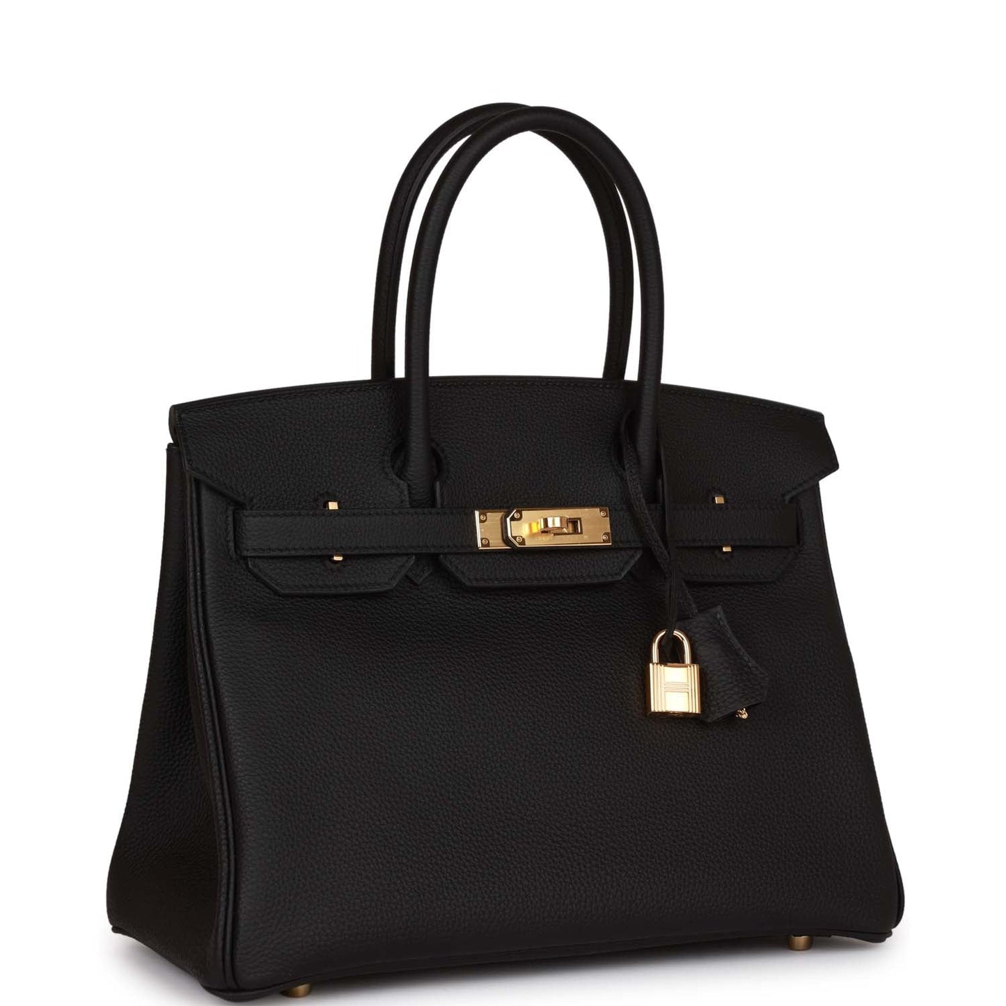 Hermes Birkin Togo Hardware Handbag Black Gold Travel Bag Hardware 17