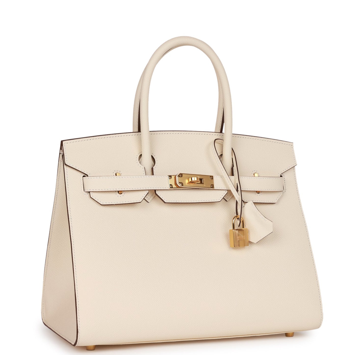 Hermes Birkin Sellier Nata Epsom Hardware Handbag Gold Travel Bag