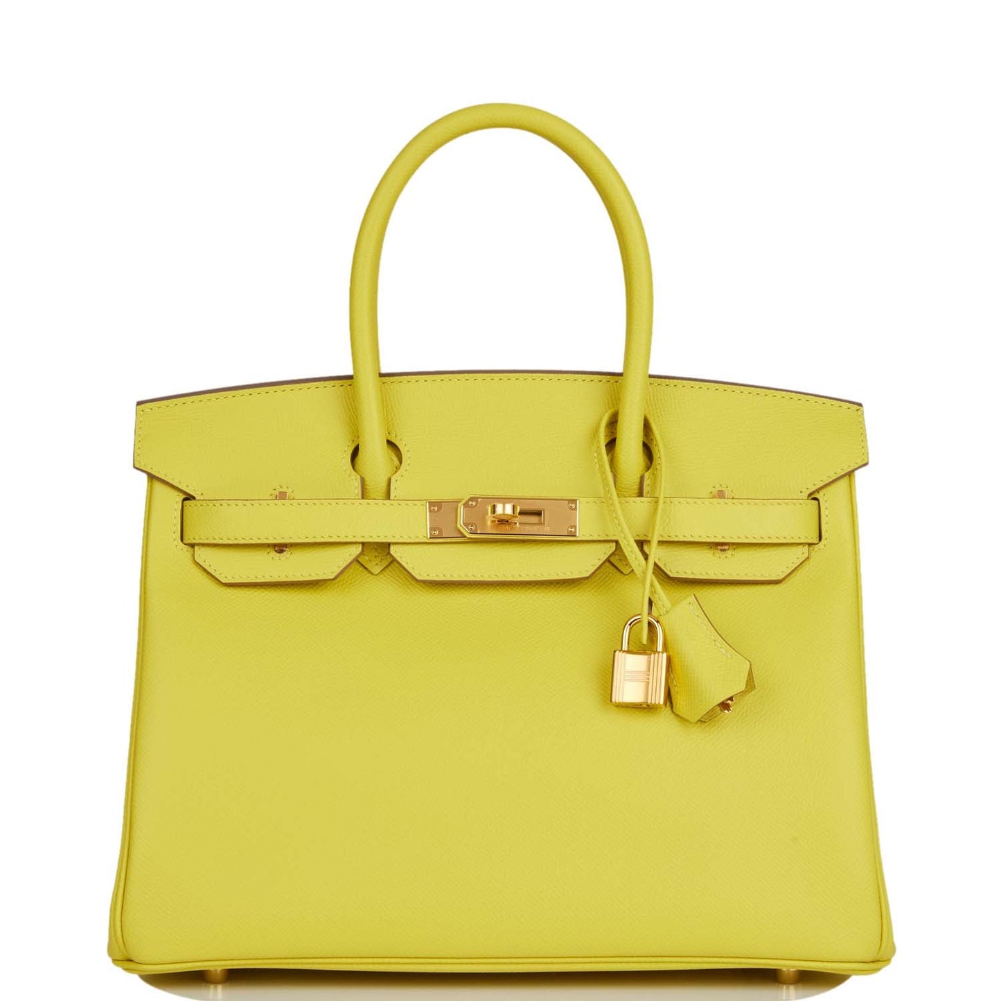 Hermes Birkin Lime Epsom Hardware Handbag Gold Travel Bag Hardware 1