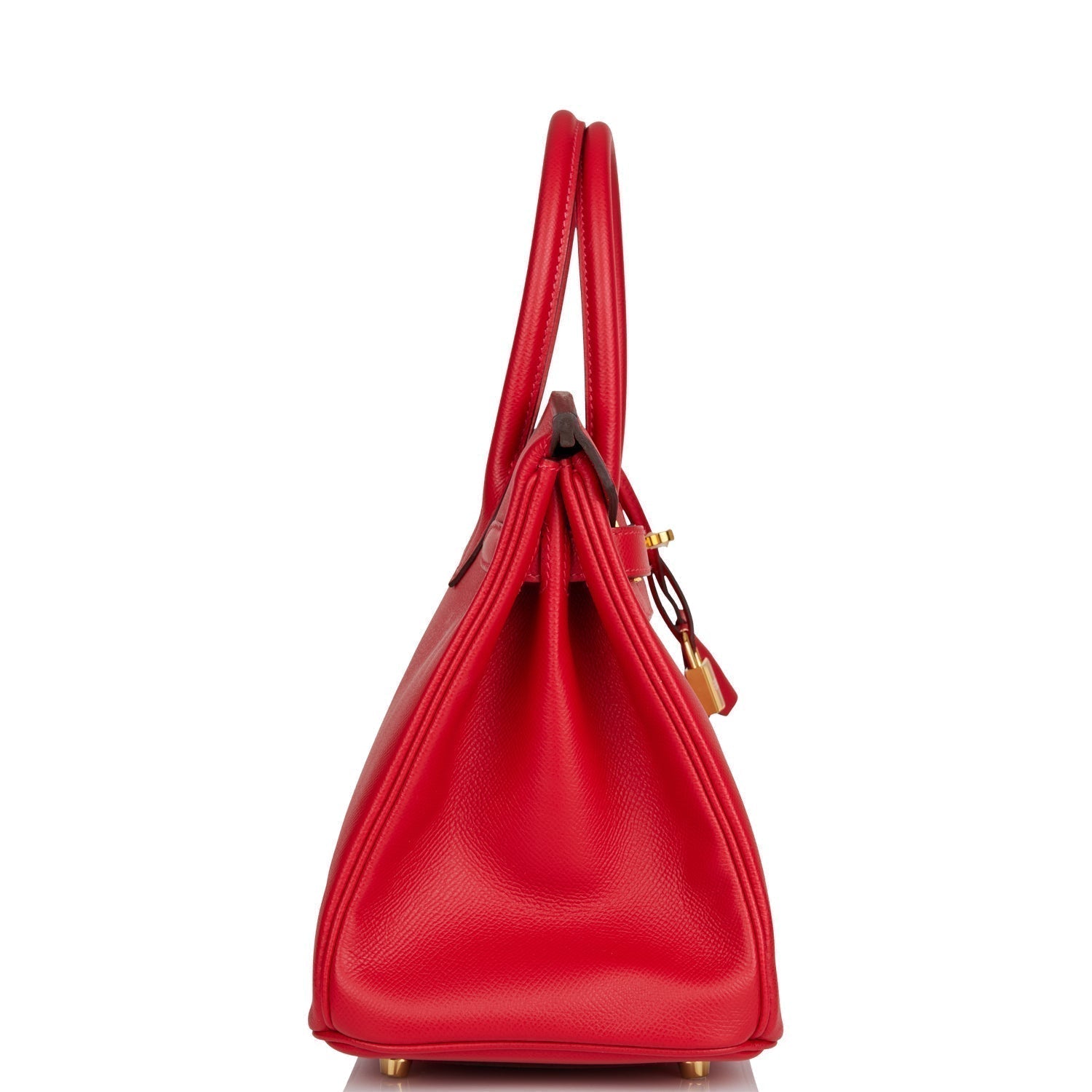 Hermes Birkin Rouge Cas Ue Epsom Hardware Handbag Gold Travel Bag Hardware 2