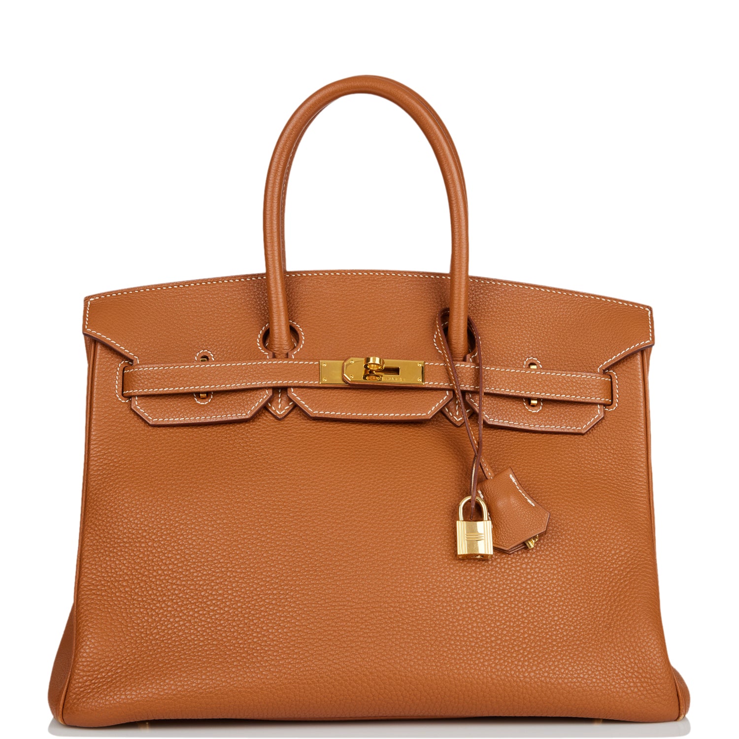 Hermes Birkin Togo Hardware Handbag Gold Travel Bag Gold Hardware