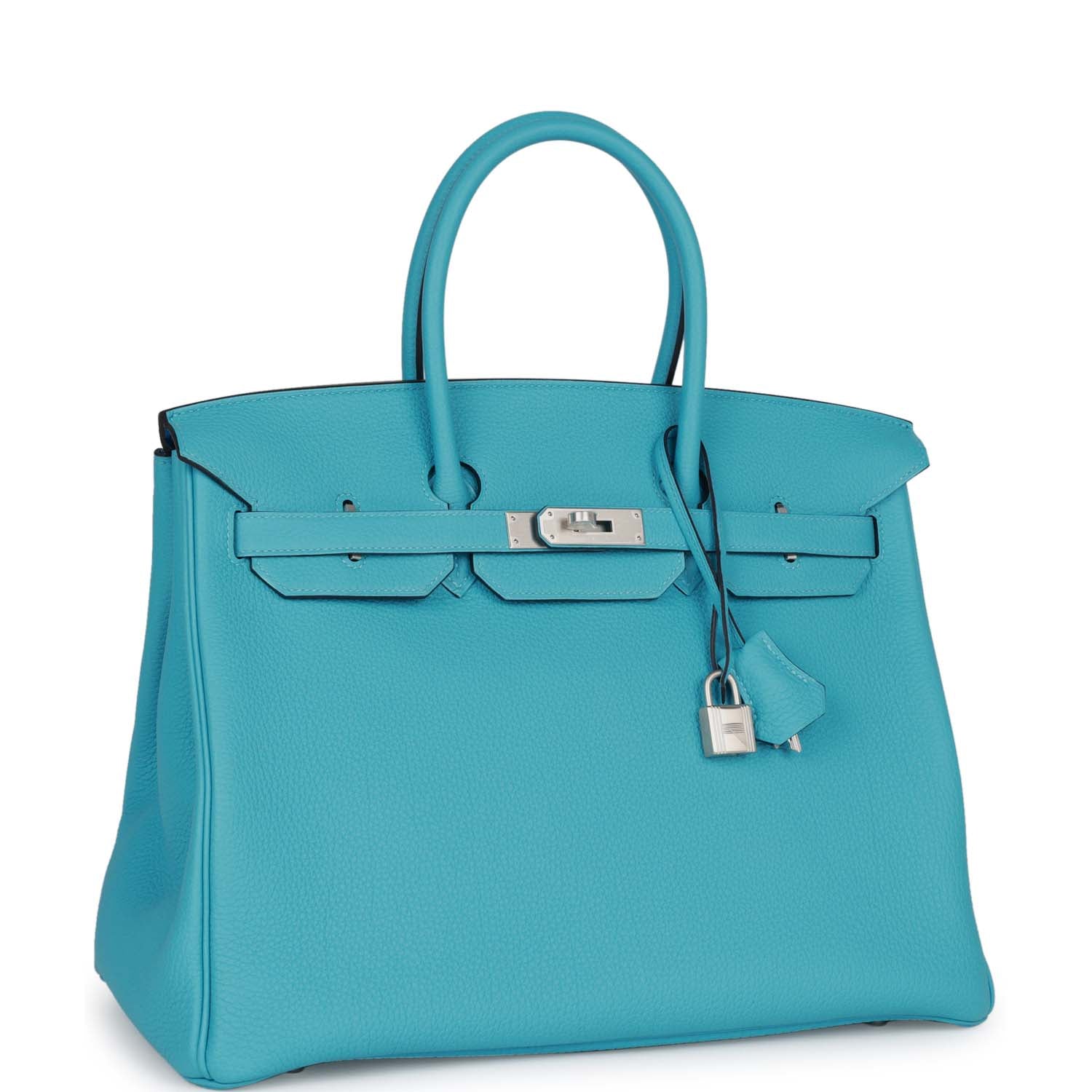 Hermes Special Order Hss Birkin Bleu Du Nord Verso Travel Bag