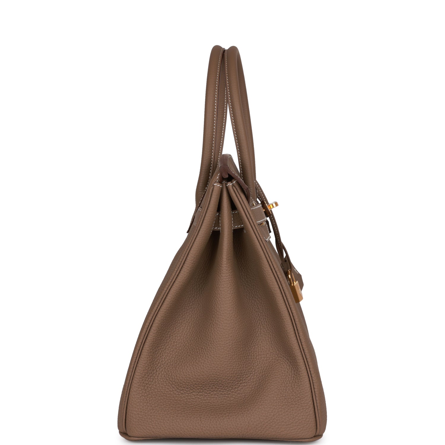Hermes Birkin Etoupe Togo Hardware Handbag Gold Travel Bag Hardware 6