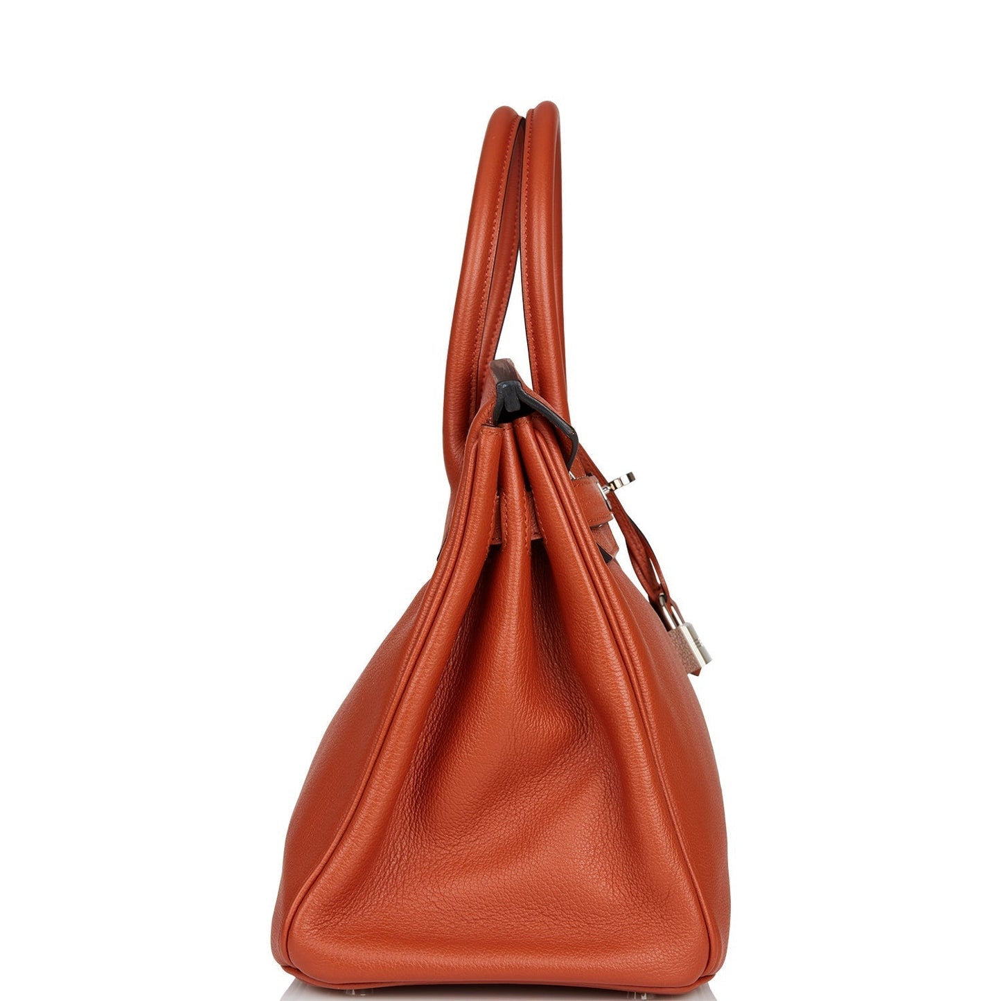 Hermes Birkin Cuivre Novillo Palladium Hardware Handbag Travel Bag