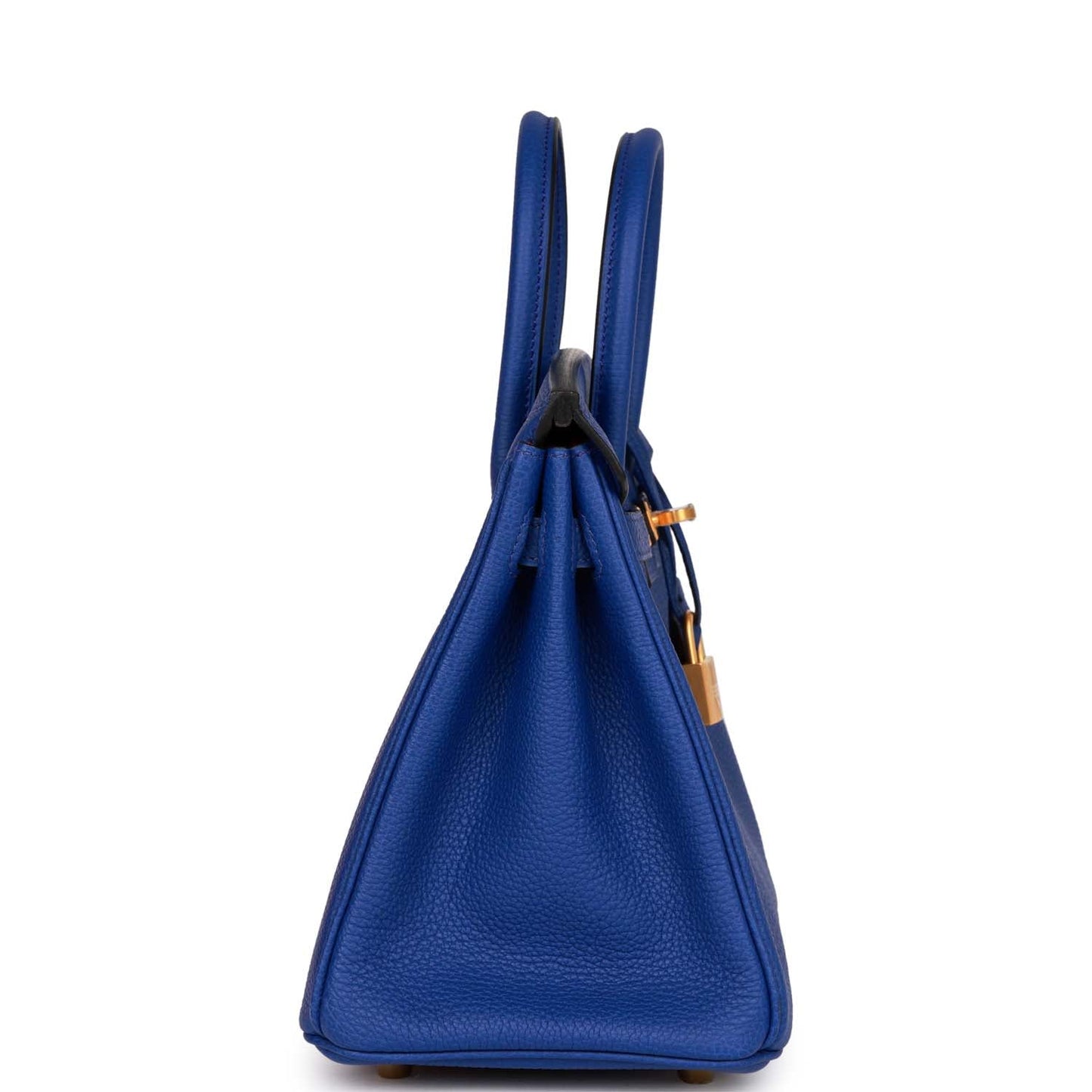 Hermes Special Order Hss Birkin Bleu Electric Verso Gold Travel Bag Gold Hardware