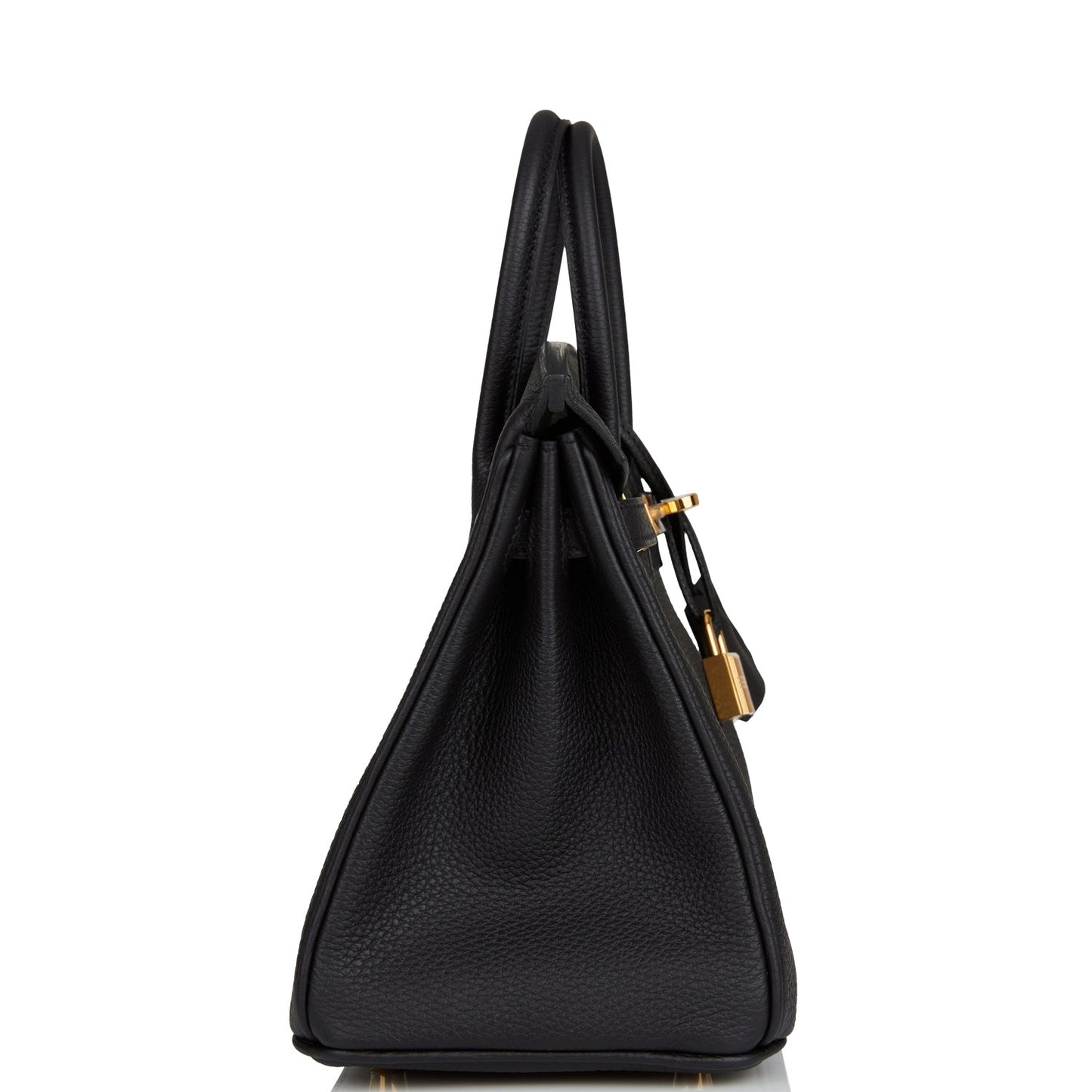 Hermes Birkin Togo Hardware Handbag Black Gold Travel Bag 54