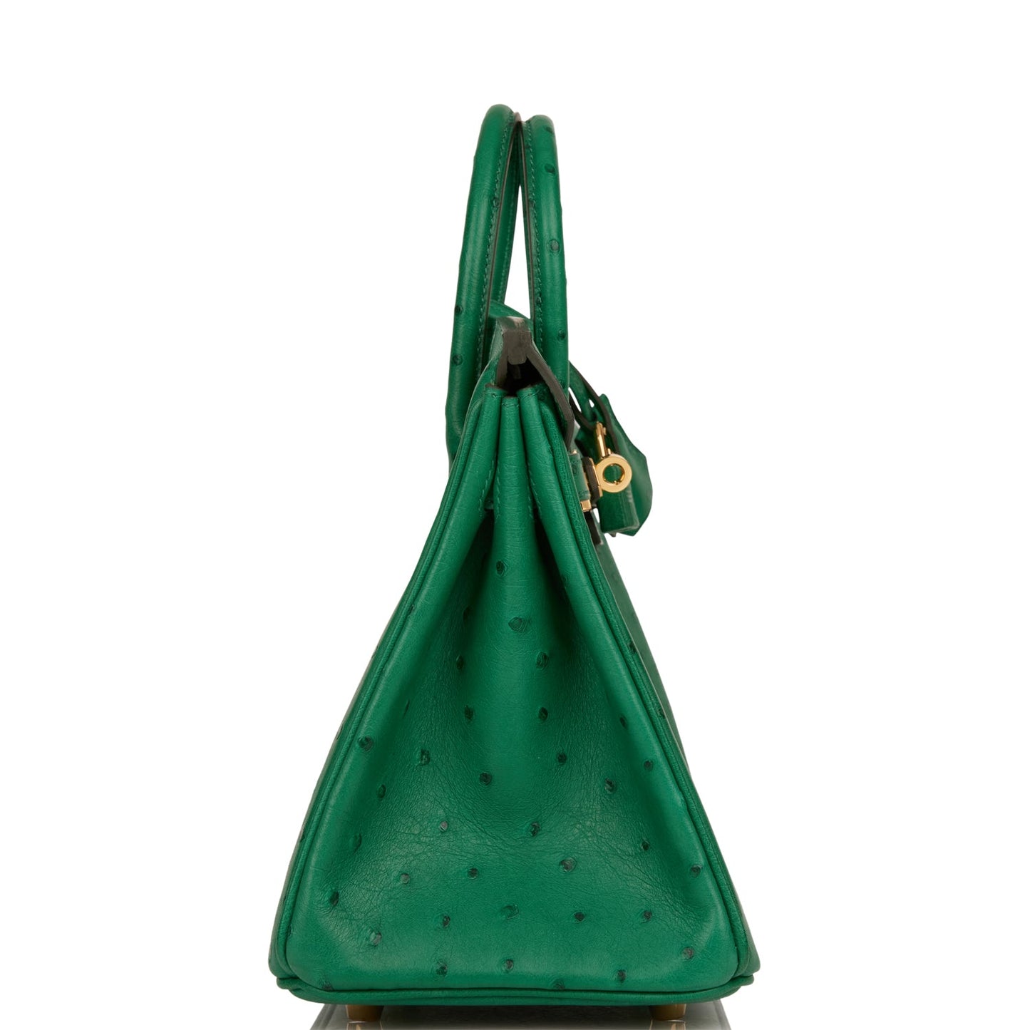 Hermes Special Order Hss Birkin Vert Vertigo Verso Gold Travel Bag