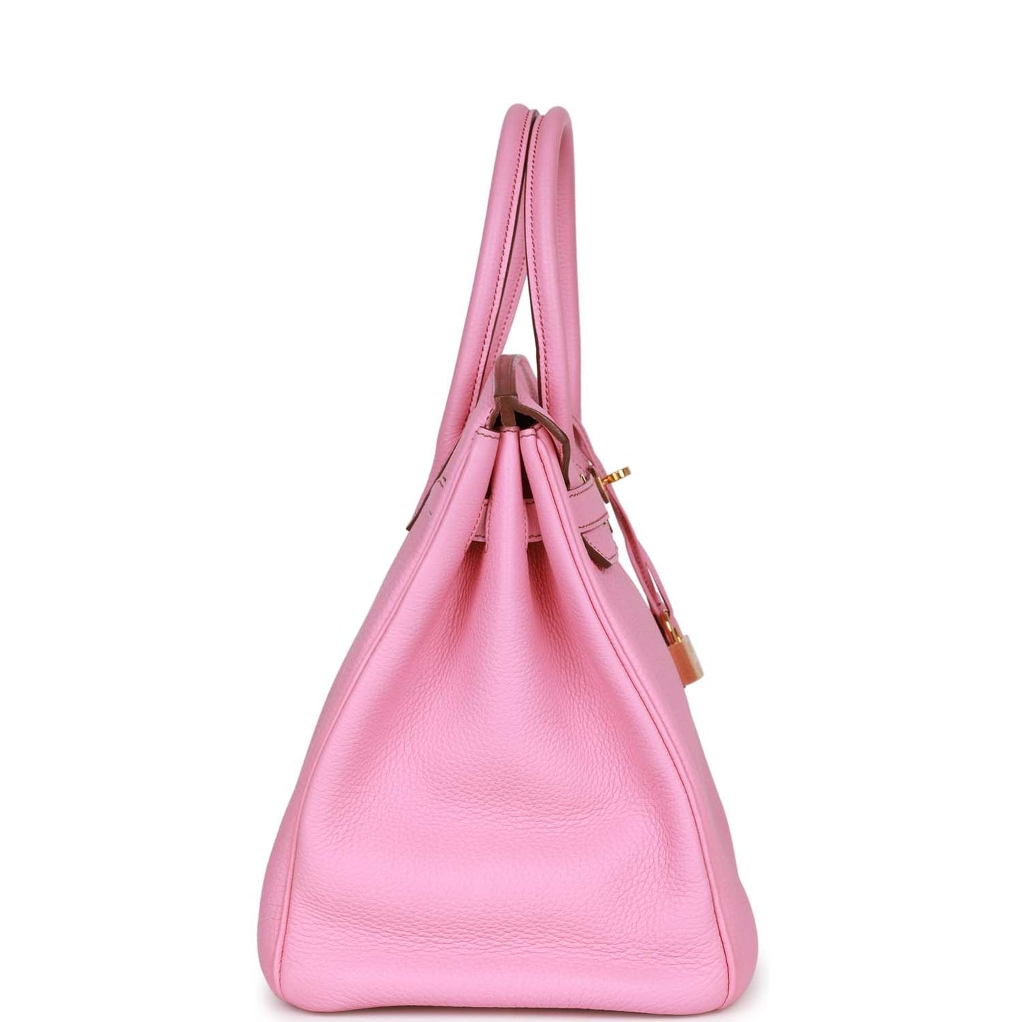 Hermes Birkin Bubblegum Togo Hardware Handbag Gold Travel Bag