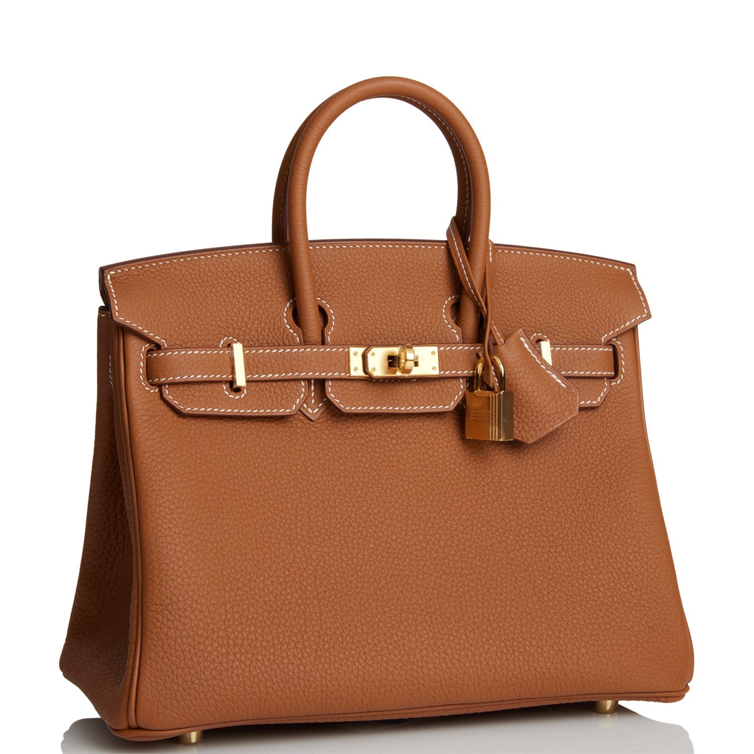 Hermes Birkin Togo Hardware Handbag Gold Travel Bag 42