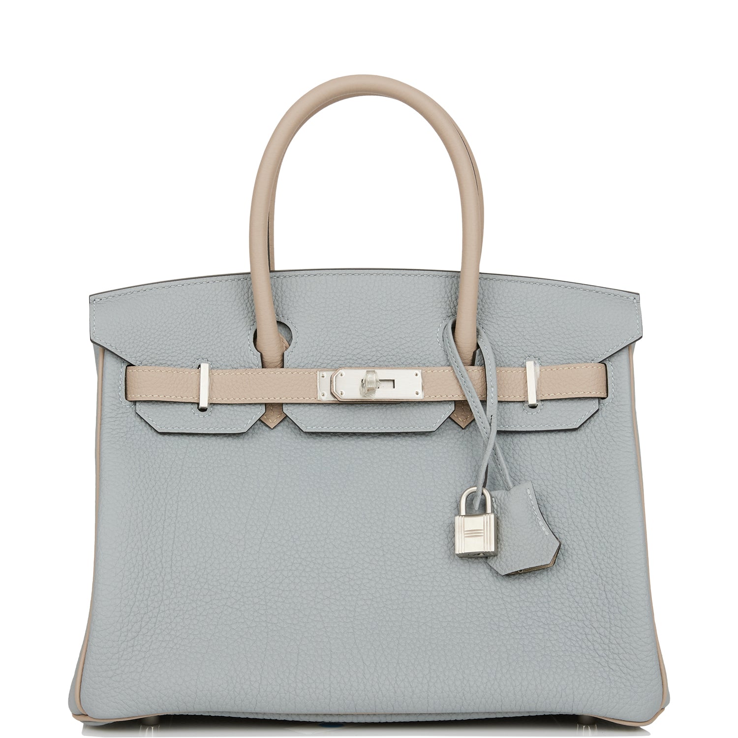 Hermes Special Order Hss Birkin Gris Mouette And Travel Bag