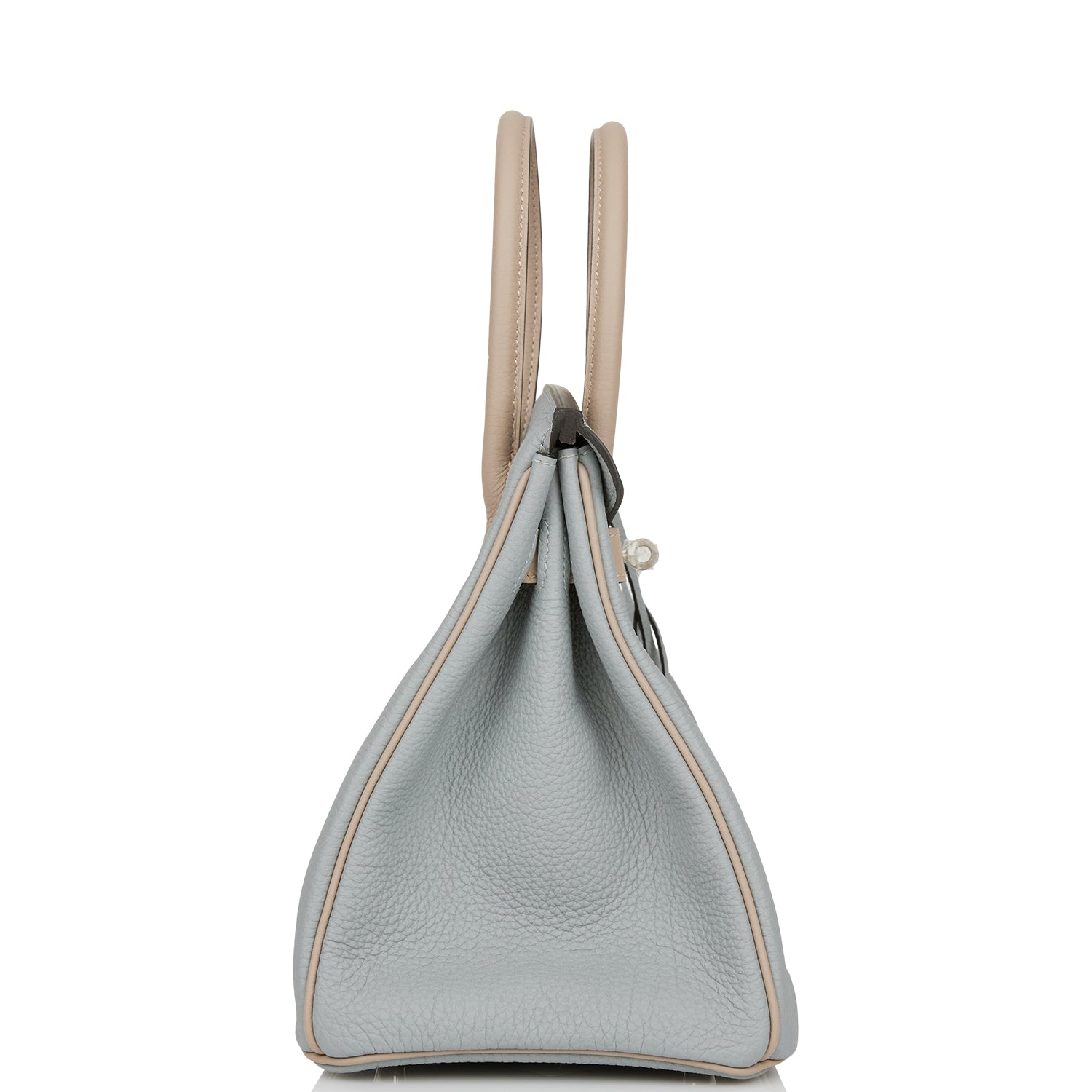 Hermes Special Order Hss Birkin Gris Mouette And Travel Bag