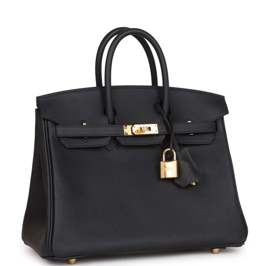 Hermes Birkin Caban Swift Hardware Handbag Gold Travel Bag