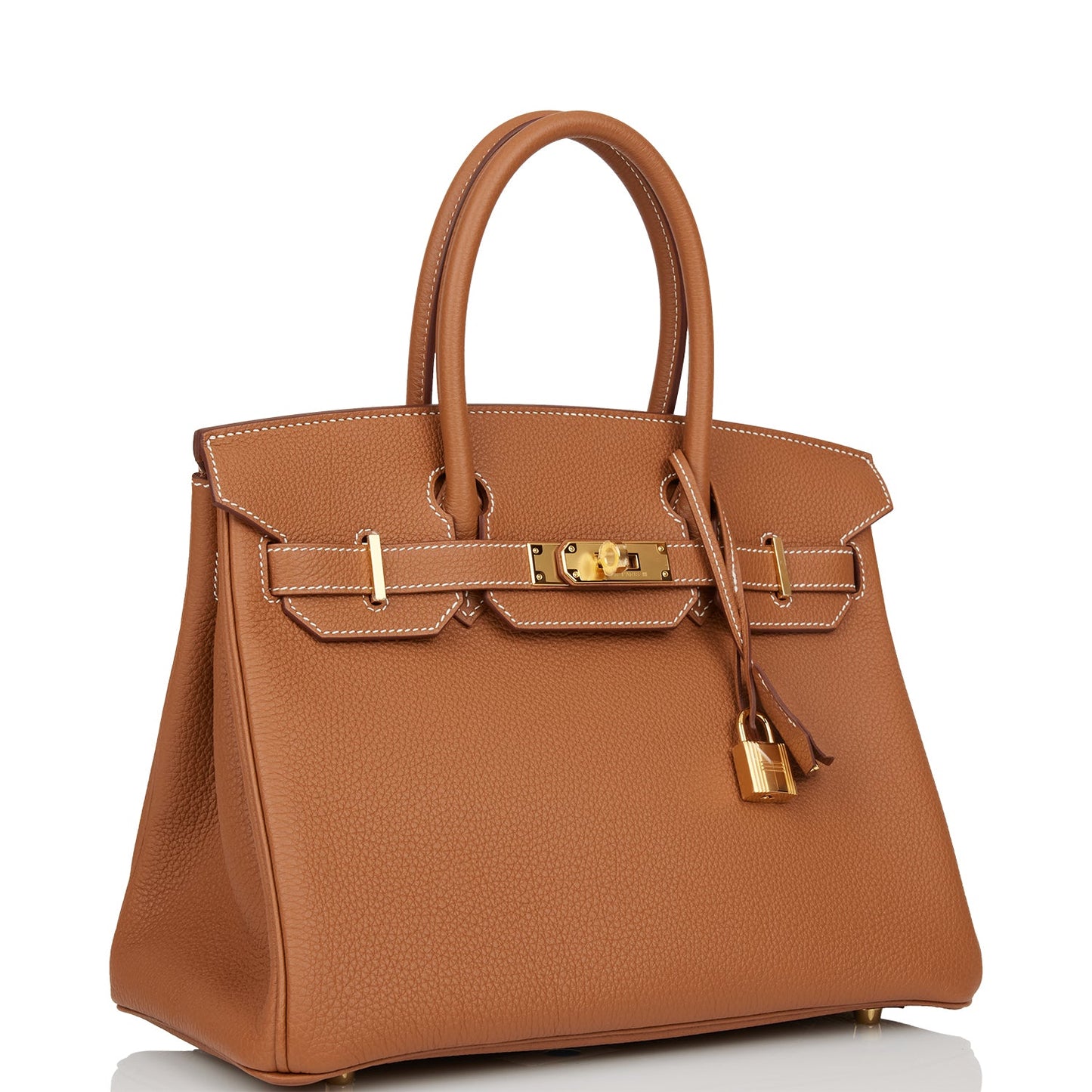 Hermes Birkin Togo Hardware Handbag Gold Travel Bag 29