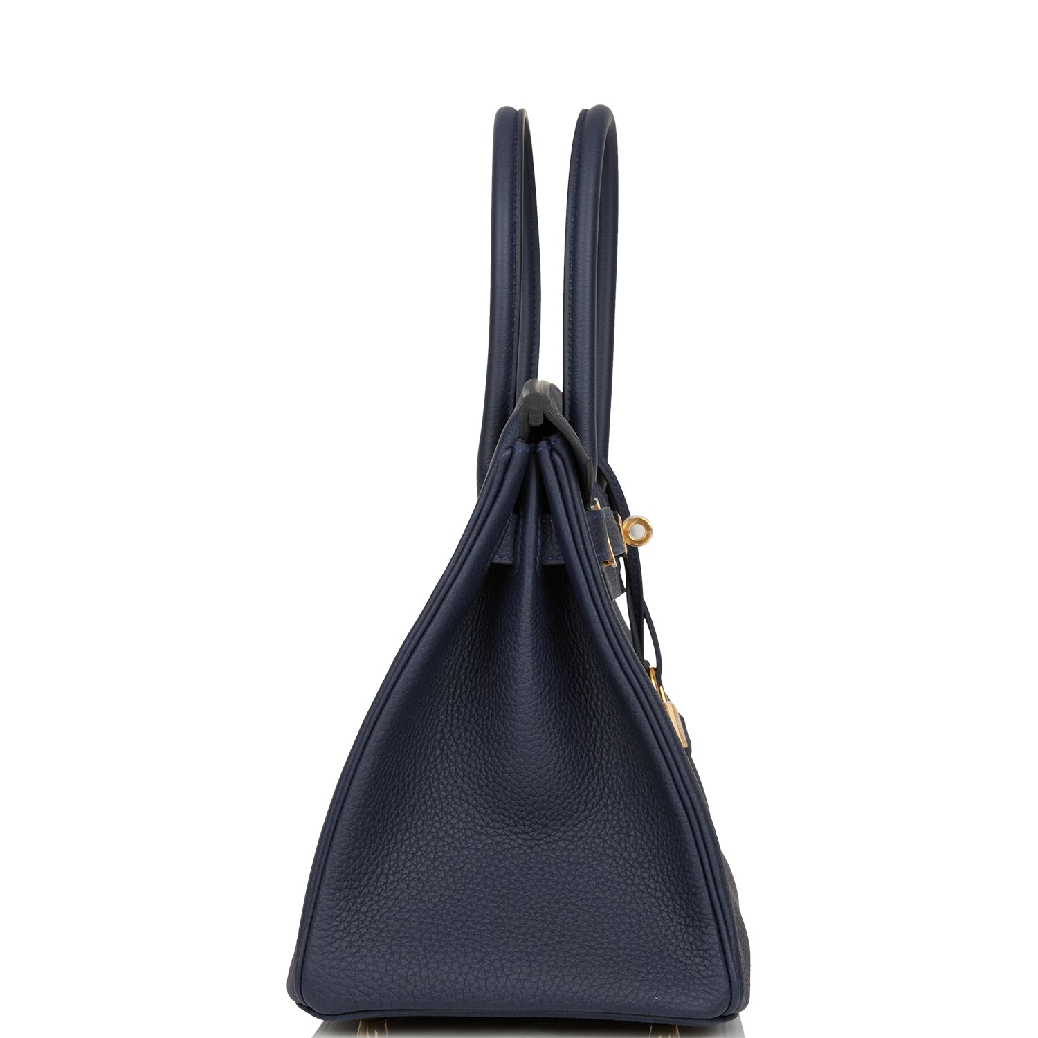 Hermes Birkin Bleu Nuit Togo Hardware Handbag Gold Travel Bag Hardware 2