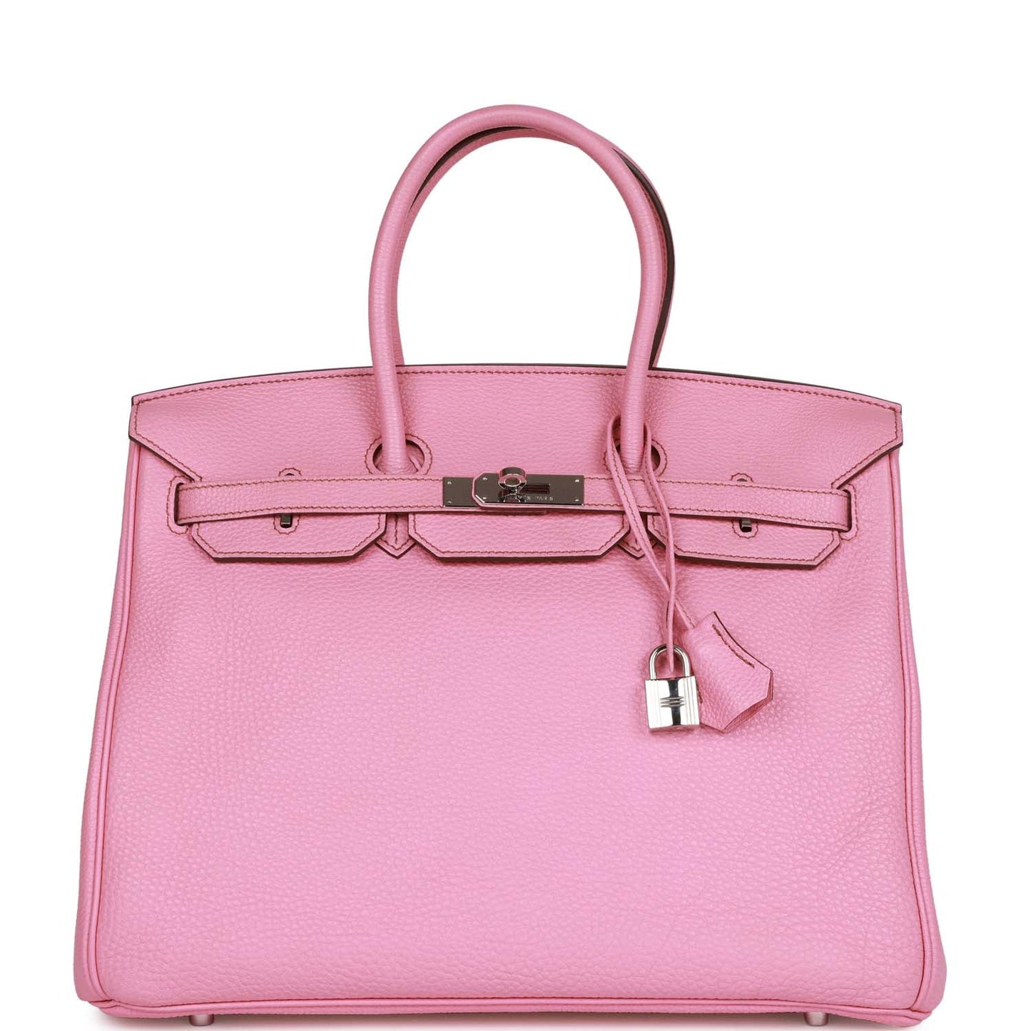 Hermes Birkin Bubblegum Togo Palladium Hardware Handbag Travel Bag
