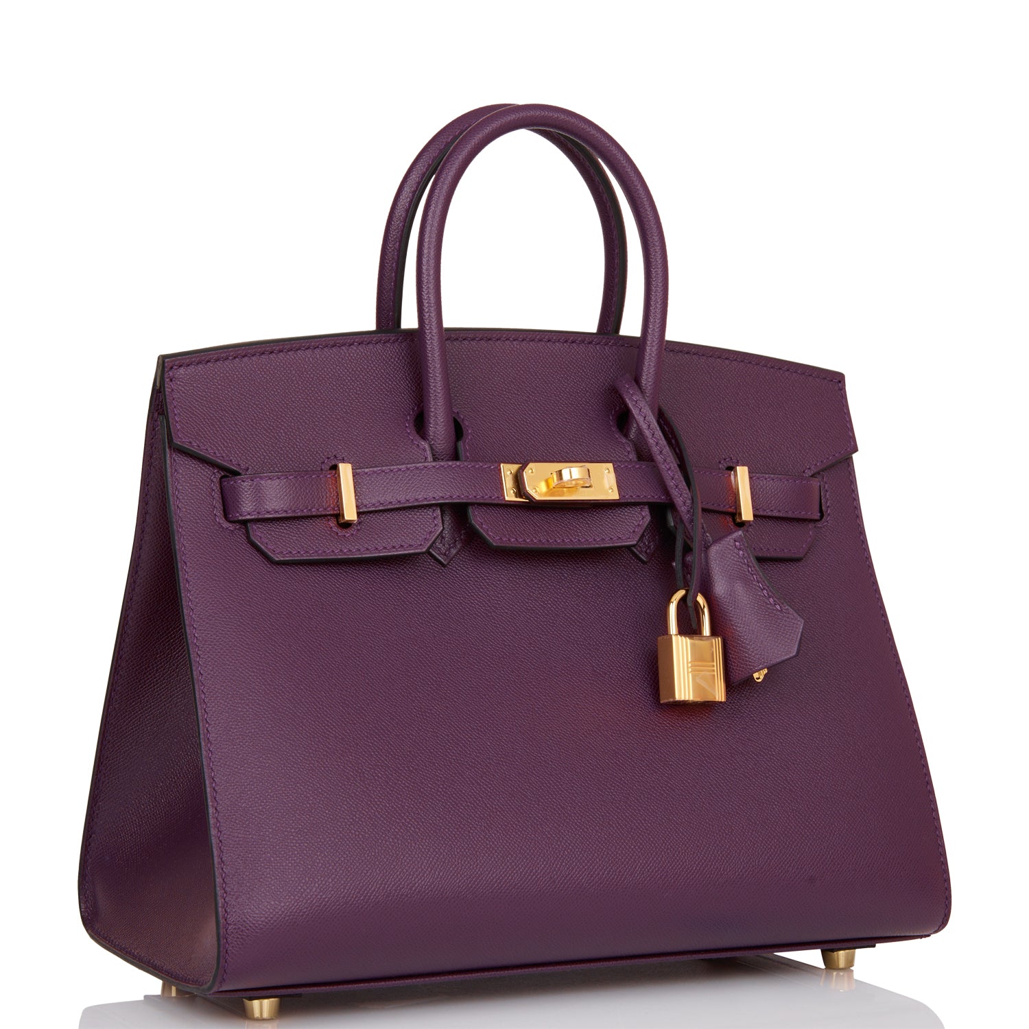 Hermes Birkin Sellier Cassis Veau Madame Hardware Handbag Gold Travel Bag