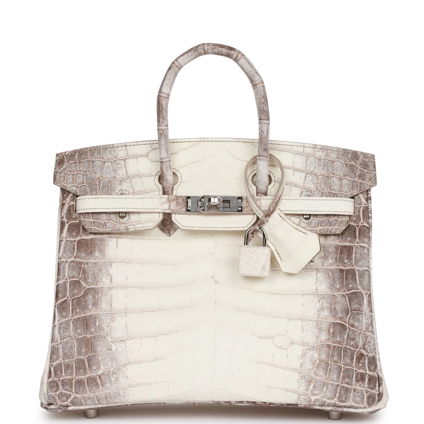 Hermes Birkin Himalaya Niloticus Crocodile Palladium Hardware Handbag Travel Bag Palladium Hardware 1