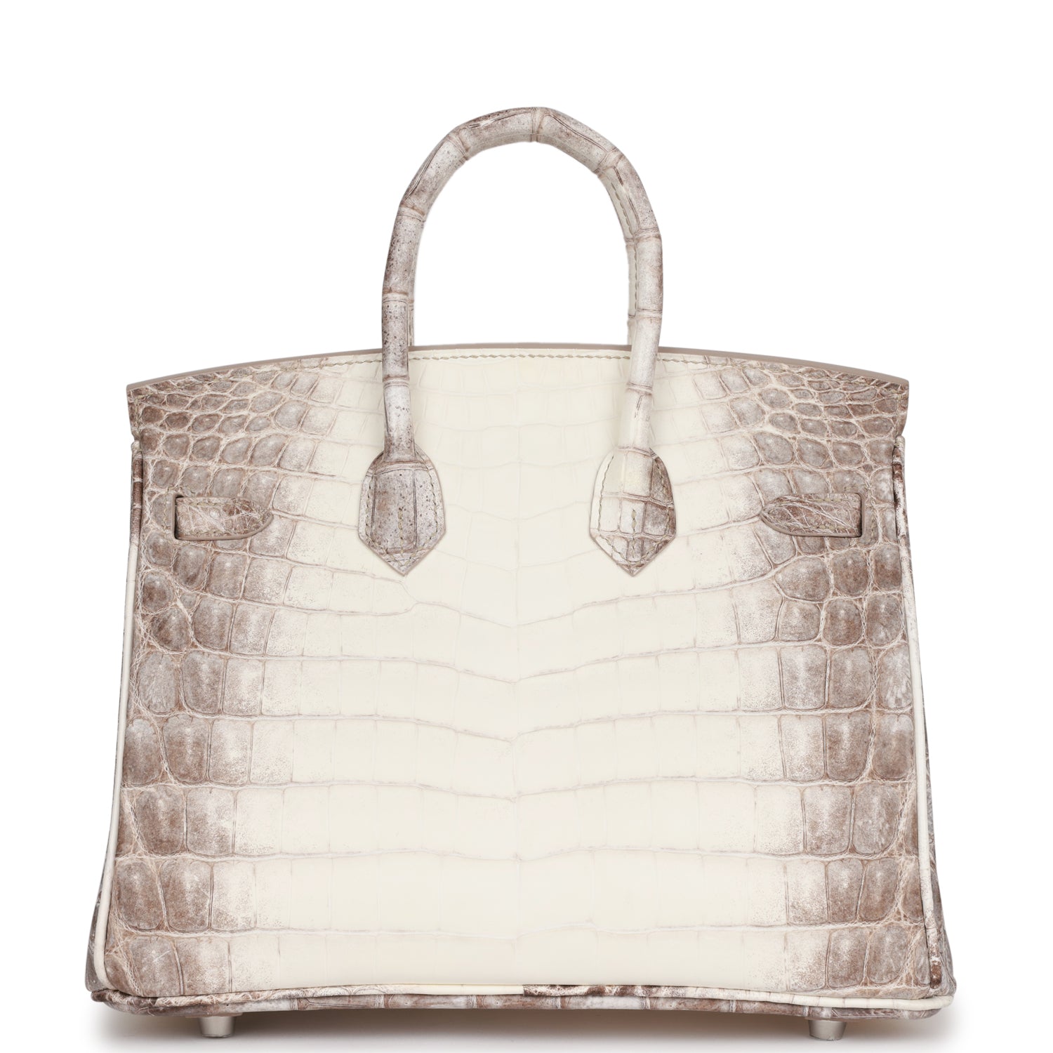 Hermes Birkin Himalaya Niloticus Crocodile Palladium Hardware Handbag Travel Bag Palladium Hardware 1