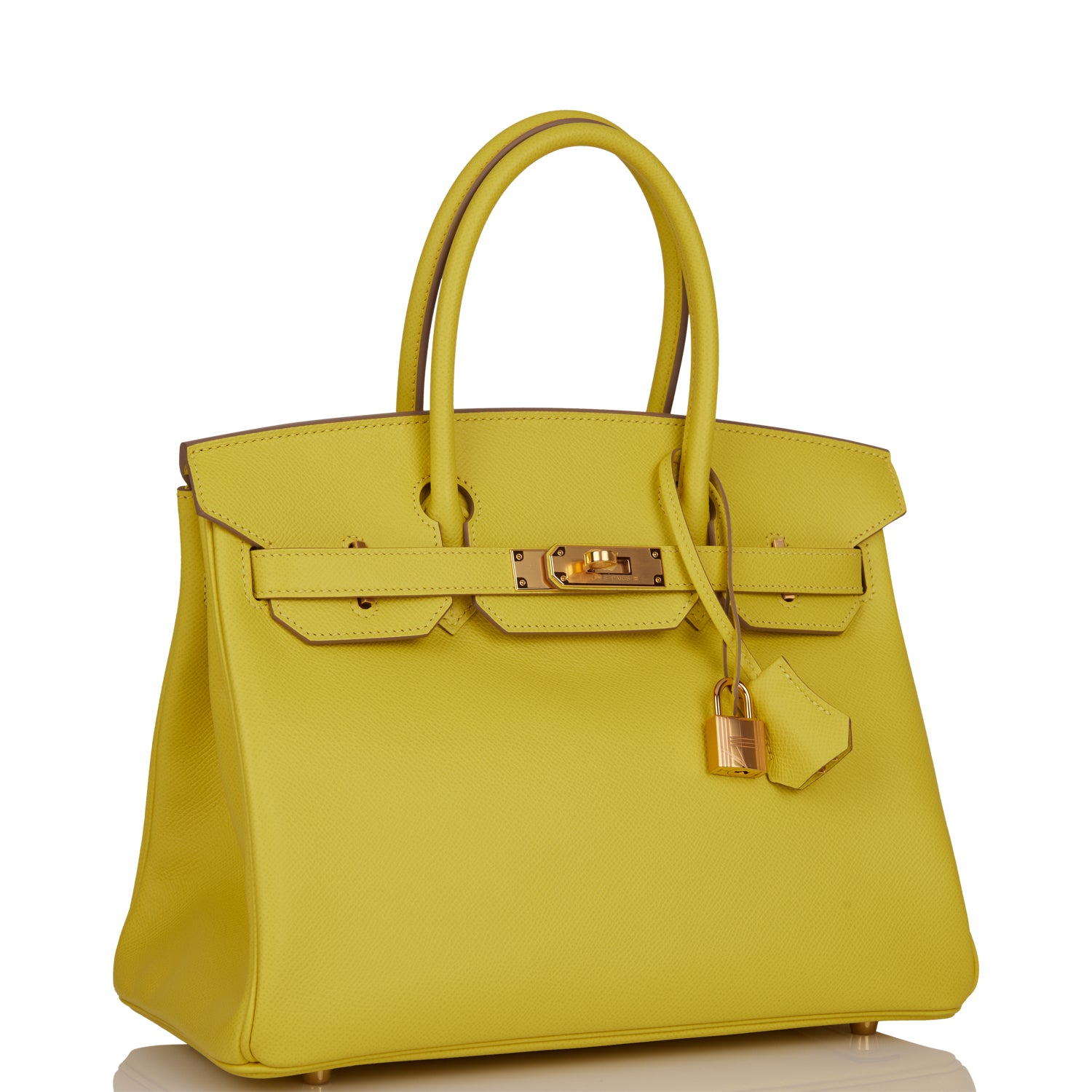Hermes Birkin Lime Epsom Hardware Handbag Gold Travel Bag Hardware 2