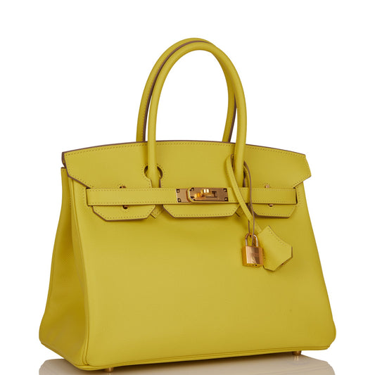 Hermes Birkin Lime Epsom Hardware Handbag Gold Travel Bag Hardware 2