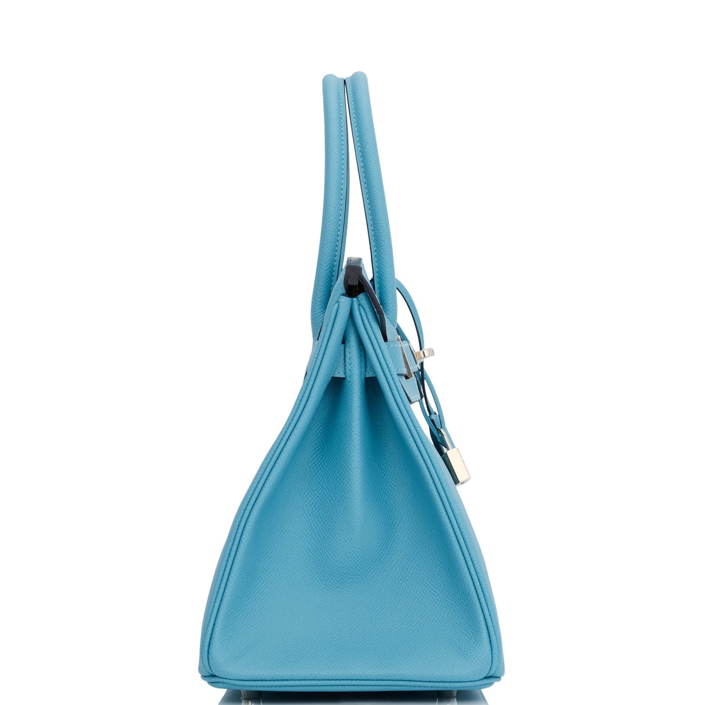 Hermes Birkin Bleu Du Nord Epsom Palladium Hardware Travel Bag