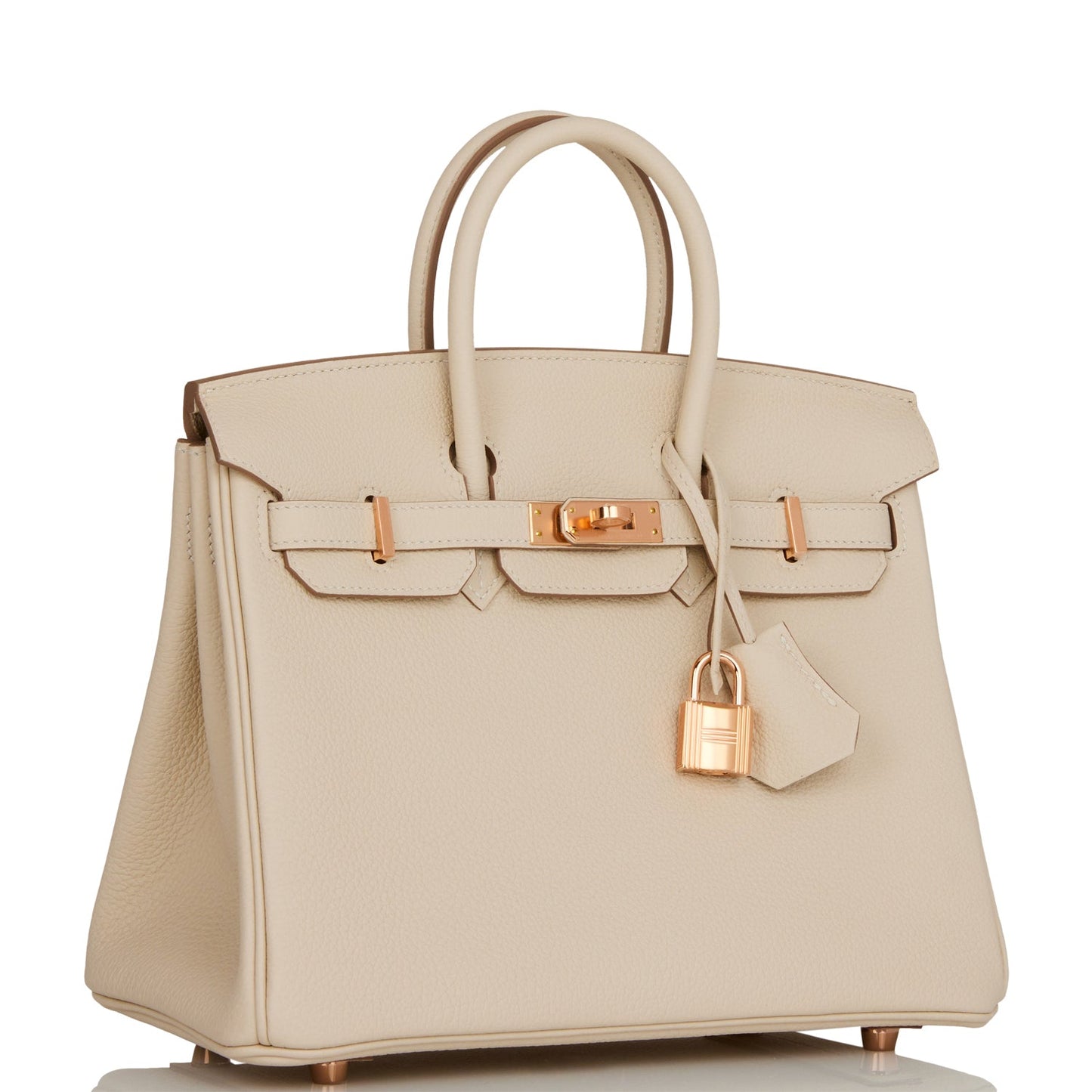 Hermes Birkin Craie Togo Rose Hardware Handbag Gold Travel Bag Hardware 3