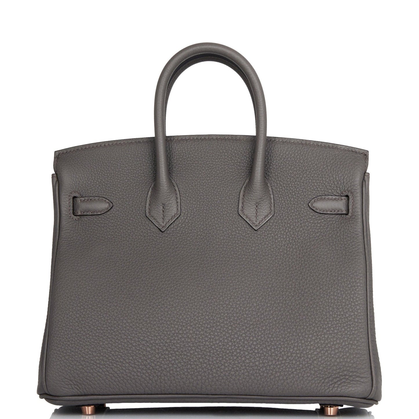 Hermes Birkin Etain Togo Rose Hardware Handbag Gold Travel Bag 6