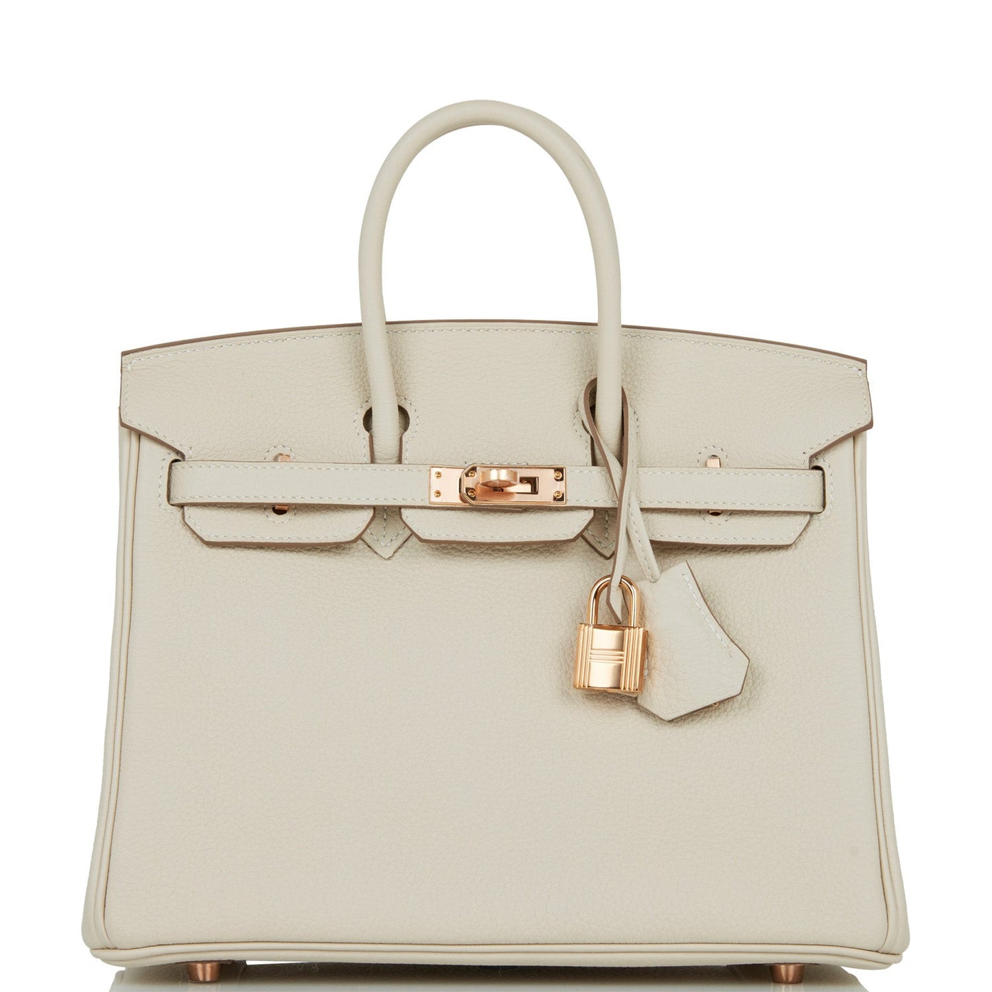 Hermes Birkin Craie Togo Rose Hardware Handbag Gold Travel Bag Hardware 4