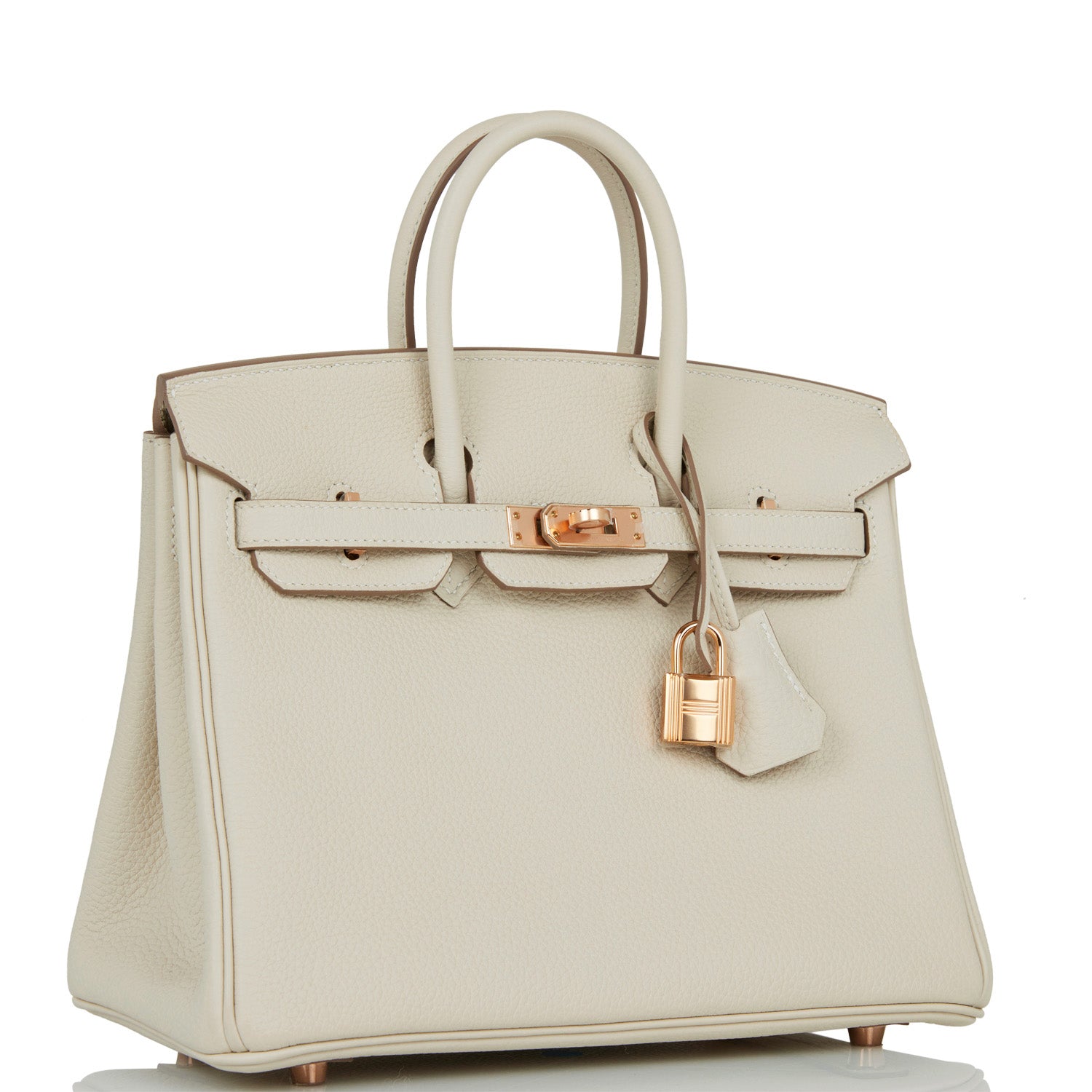 Hermes Birkin Craie Togo Rose Hardware Handbag Gold Travel Bag Hardware 4