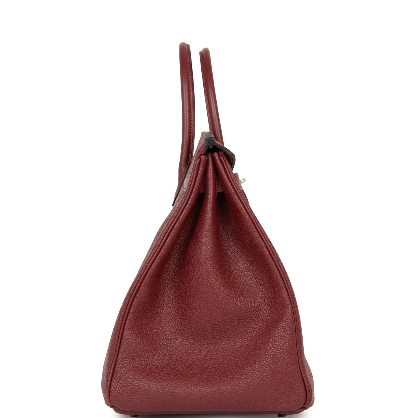 Hermes Birkin Rouge Togo Palladium Hardware Handbag Travel Bag
