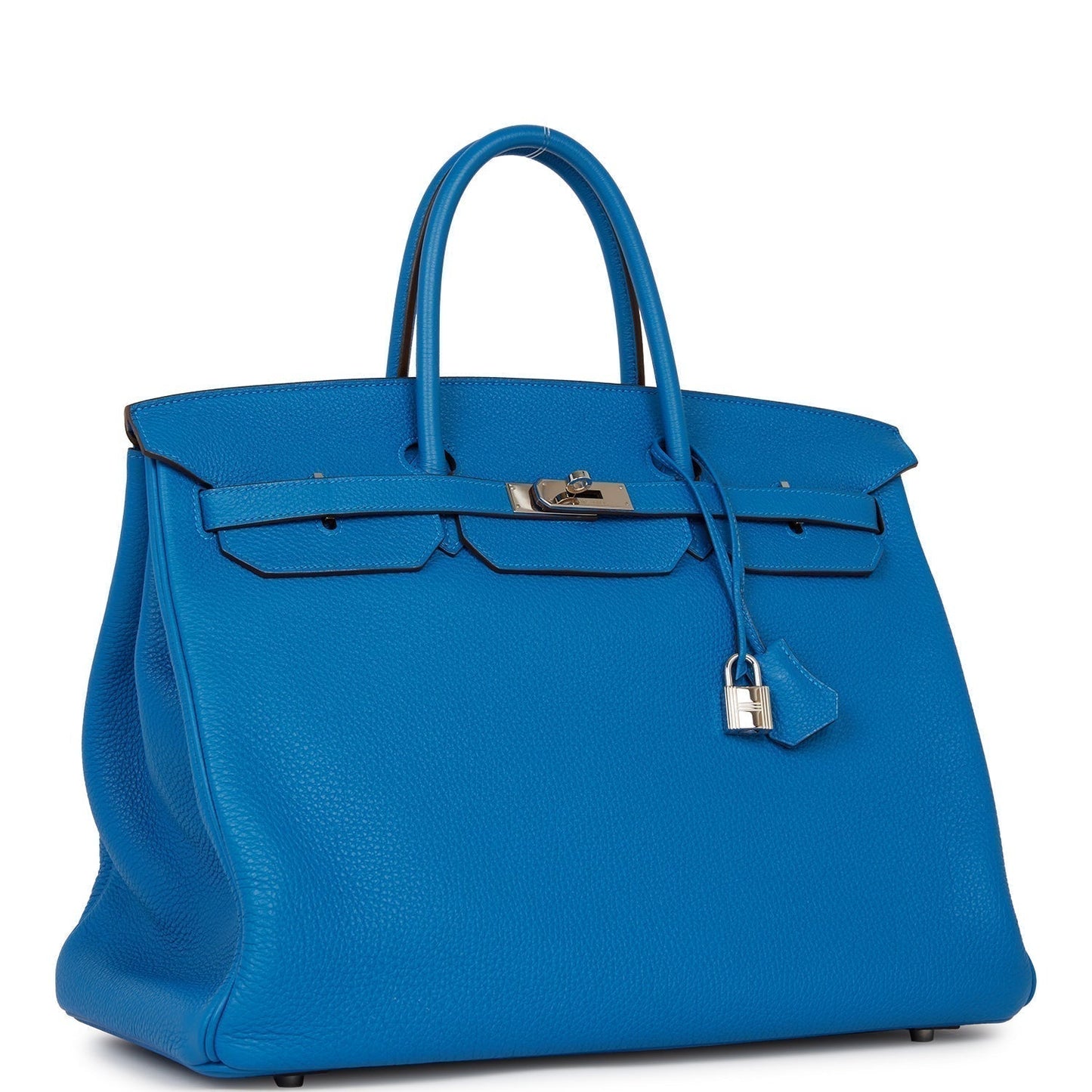 Hermes Birkin Mykonos Togo Palladium Hardware Handbag Travel Bag
