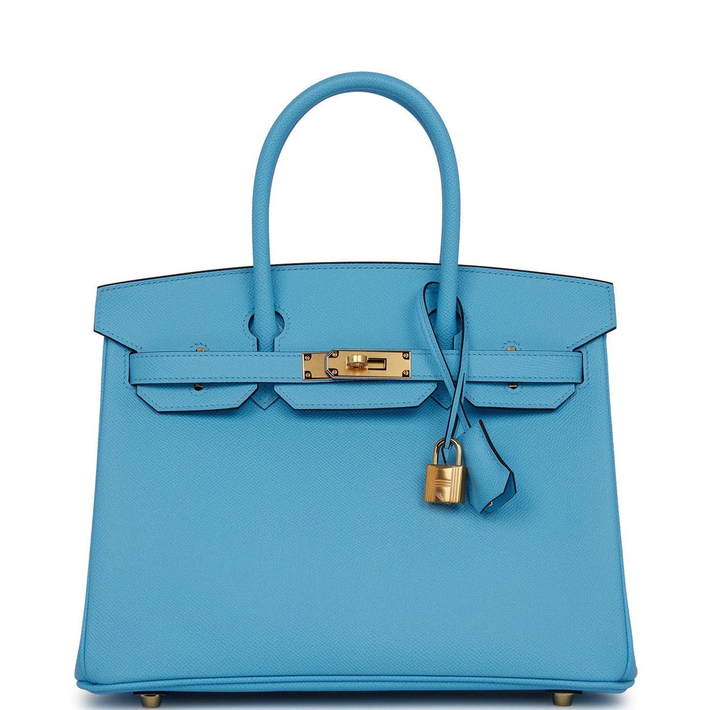 Hermes Birkin Celeste Epsom Hardware Handbag Gold Travel Bag Hardware 3