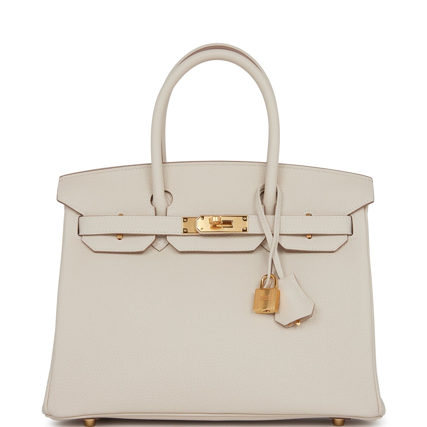 Hermes Birkin Craie Togo Hardware Handbag Gold Travel Bag Gold Hardware